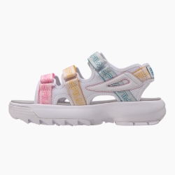 Fila Disrupter Pipi - Miesten Sandaalit - Valkoinen | FI-72997